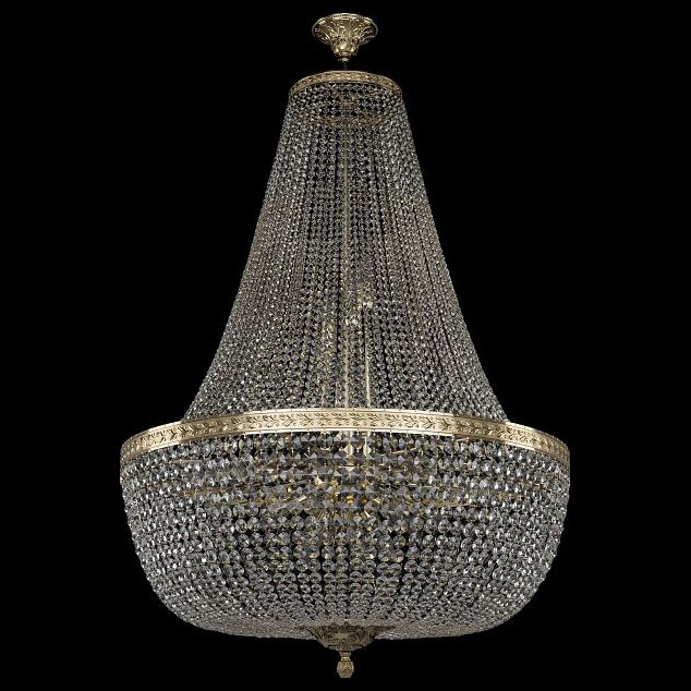 Люстра на штанге Bohemia Ivele Crystal 1911 19111/H2/90IV G, фото 3