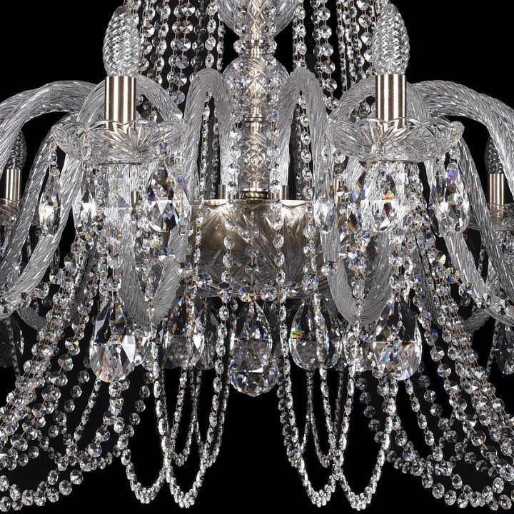 Подвесная люстра Bohemia Ivele Crystal 1402 1402/16/460/Pa, фото 4