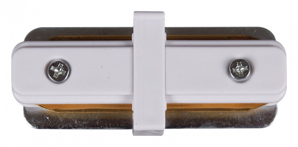 Соединитель линейный для треков Reluce RL 06037 straight connector WT, фото 1