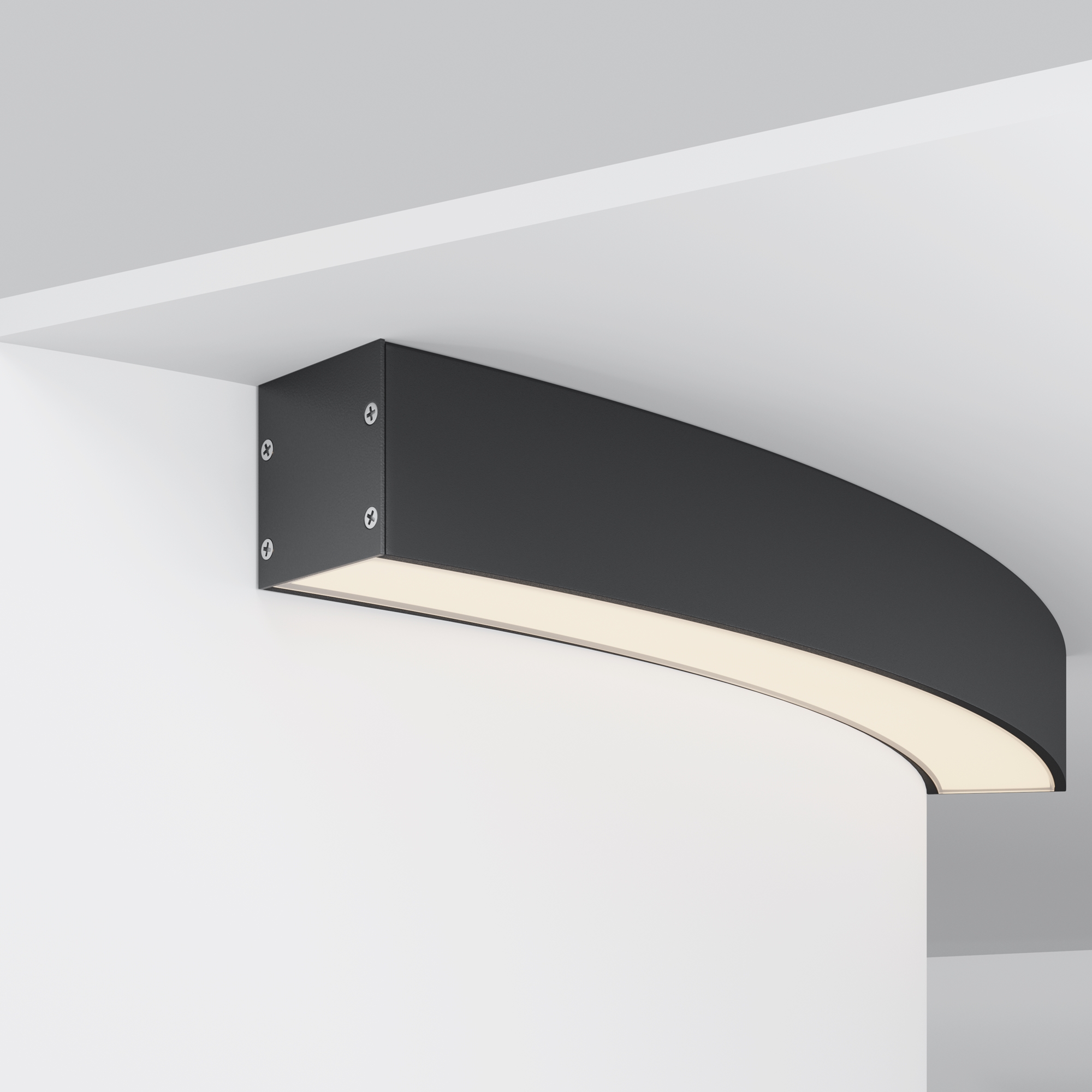 Профиль Led Strip ALM-3535R-B-D-45°-0.8M, фото 3