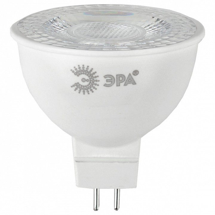 Лампа светодиодная Эра  GU5.3 8Вт 6000K LED Lense MR16-8W-860-GU5.3, фото 1
