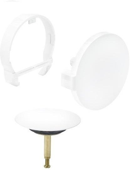 725815 Visign MT5 комплект накладок (розетка, крышка с аэратором, клапан) для Multiplex Trio, белый, модель 6161.01