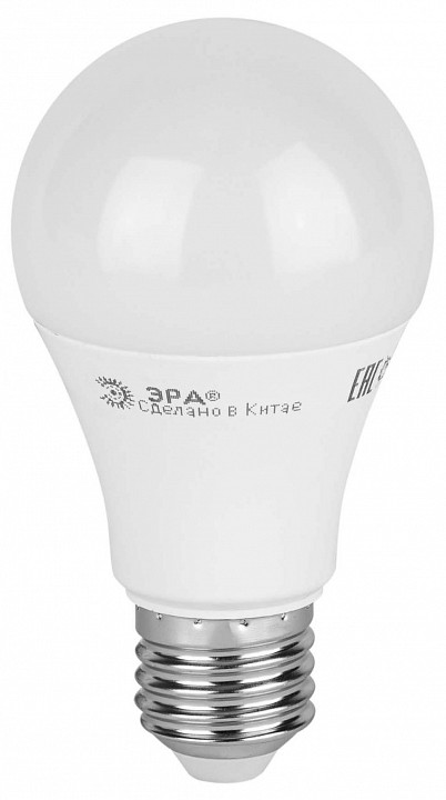 Лампа светодиодная Эра E27 18Вт 4000K LED A65-18W-840-E27 R, фото 1