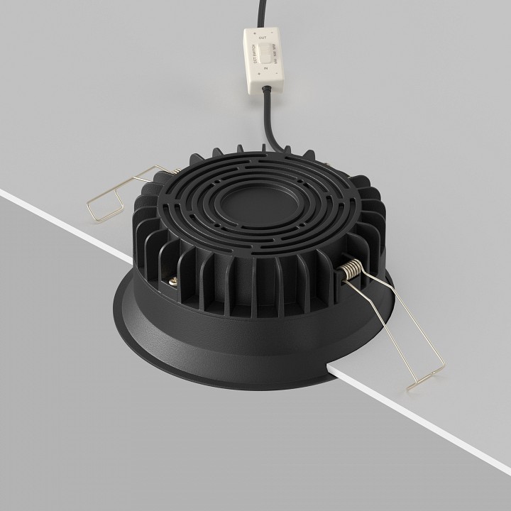 Встраиваемый светильник Maytoni Technical Okno DL055-12W3-4-6K-B, фото 3