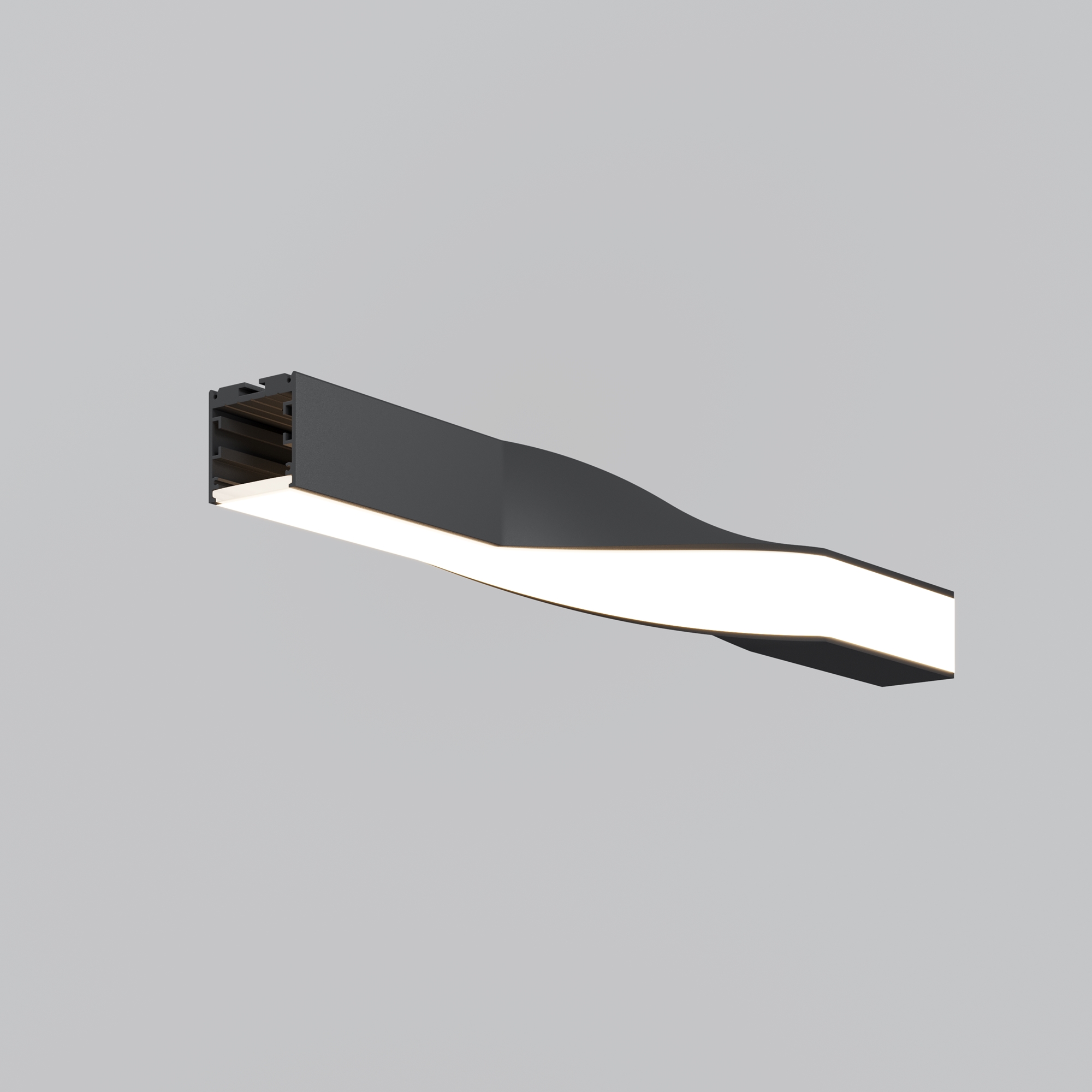 Профиль Led Strip ALM-3535R-B-TL-90°-0.4M, фото 4