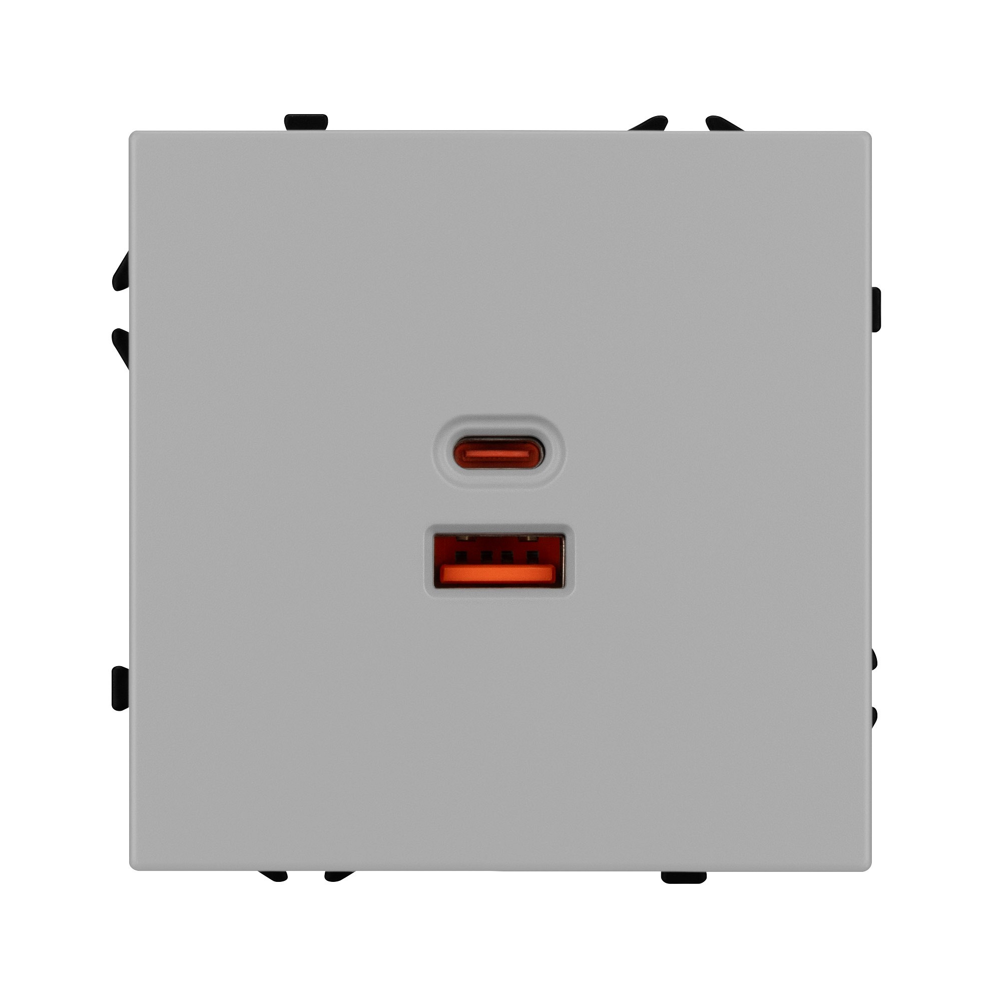 Розетка 2хUSB type A и C без рамки Arlight SCT-NOBE 059447, фото 3