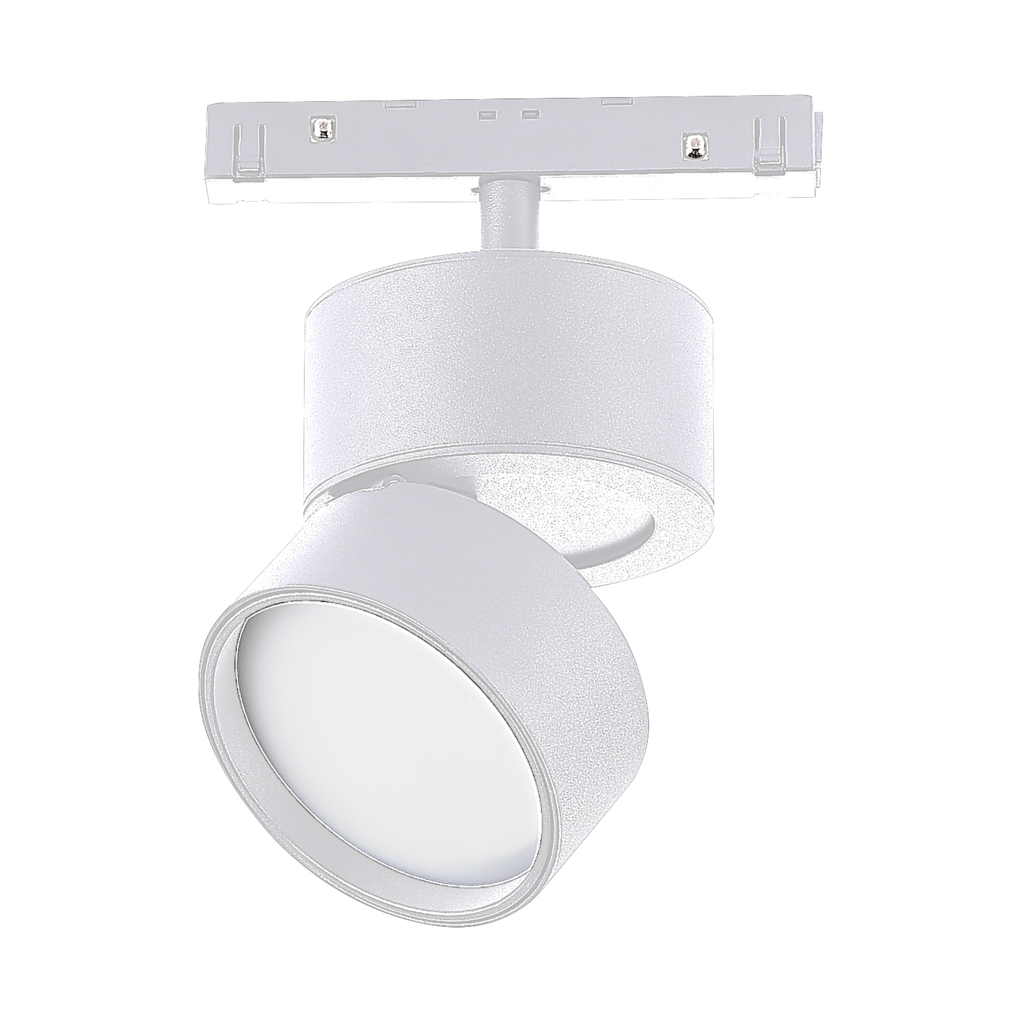 ST809.536.09 Магнитный трековый светильник Белый LED 1*9W 3000K 550Lm Ra>90 120° IP20 D85xH126 48V СКАЙЛАЙН 48V, фото 3