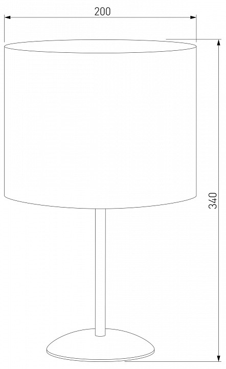 Настольная лампа декоративная TK Lighting Tercino 5278 Tercino Blue, фото 3