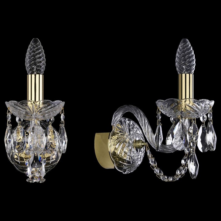 Бра Bohemia Ivele Crystal 1400 1402B/1/141/G, фото 4