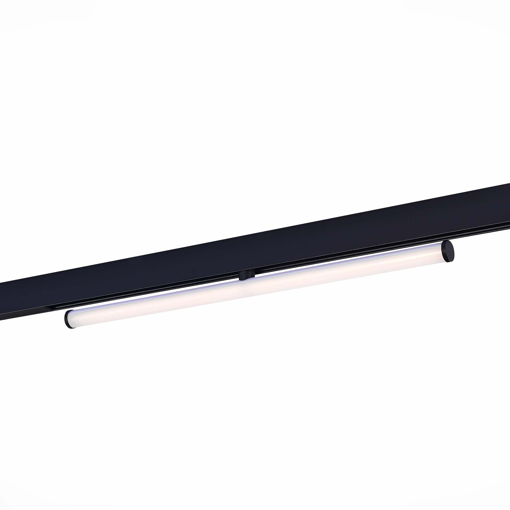 ST803.446.10 Магнитный трековый светильник Черный LED 1*10W 4000K 1 100Lm Ra>90 120° IP20 L604xW28xH СКАЙЛАЙН 48V, фото 1