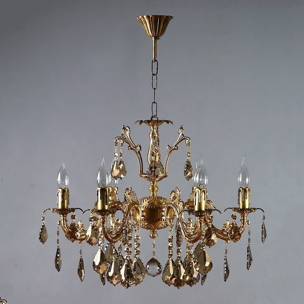 Люстра MANTRA Granada Ambiente 6L 2118/6 AB Honey Leaf