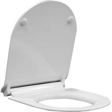 MS86CSN11 NORM/PURA/KUBE Крышка-сидение с микролифтом, цвет белый (ТОЛЬКО С УНИТАЗАМИ), фото 1