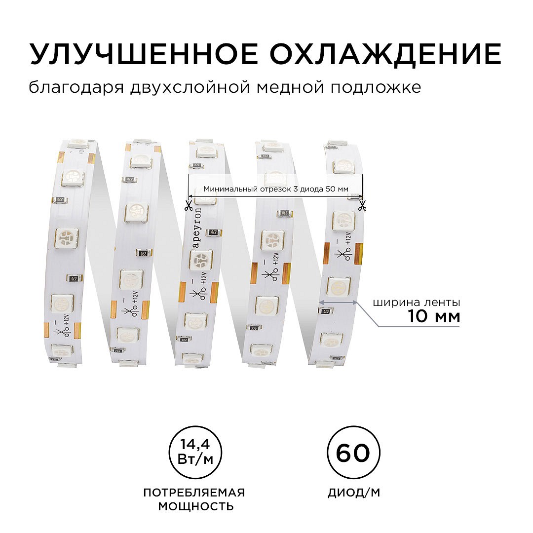 Лента светодиодная Apeyron Electrics  00-50, фото 5