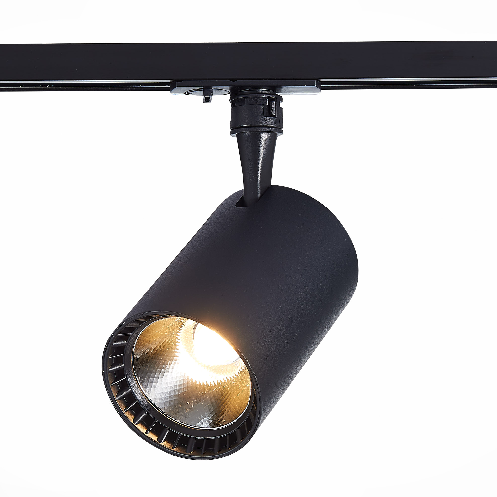 ST351.446.20.24 Св-к трек. Черный LED 1*20W 4000K 1 800Lm Ra?80 24° IP20 L118xW78xH174 100-240V БЭЙС, фото 1