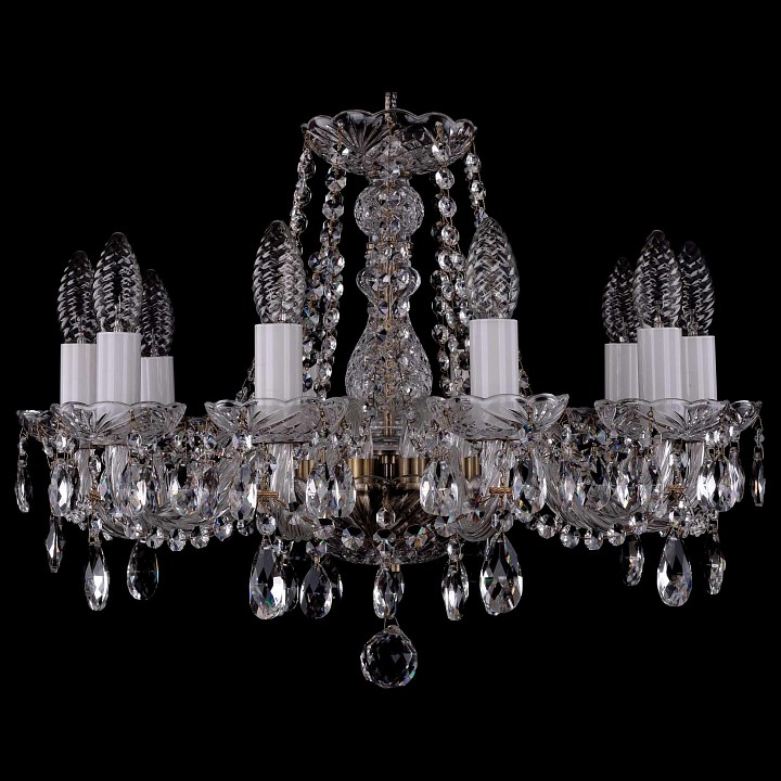 Подвесная люстра Bohemia Ivele Crystal 1402 1402/10/160/Pa, фото 1