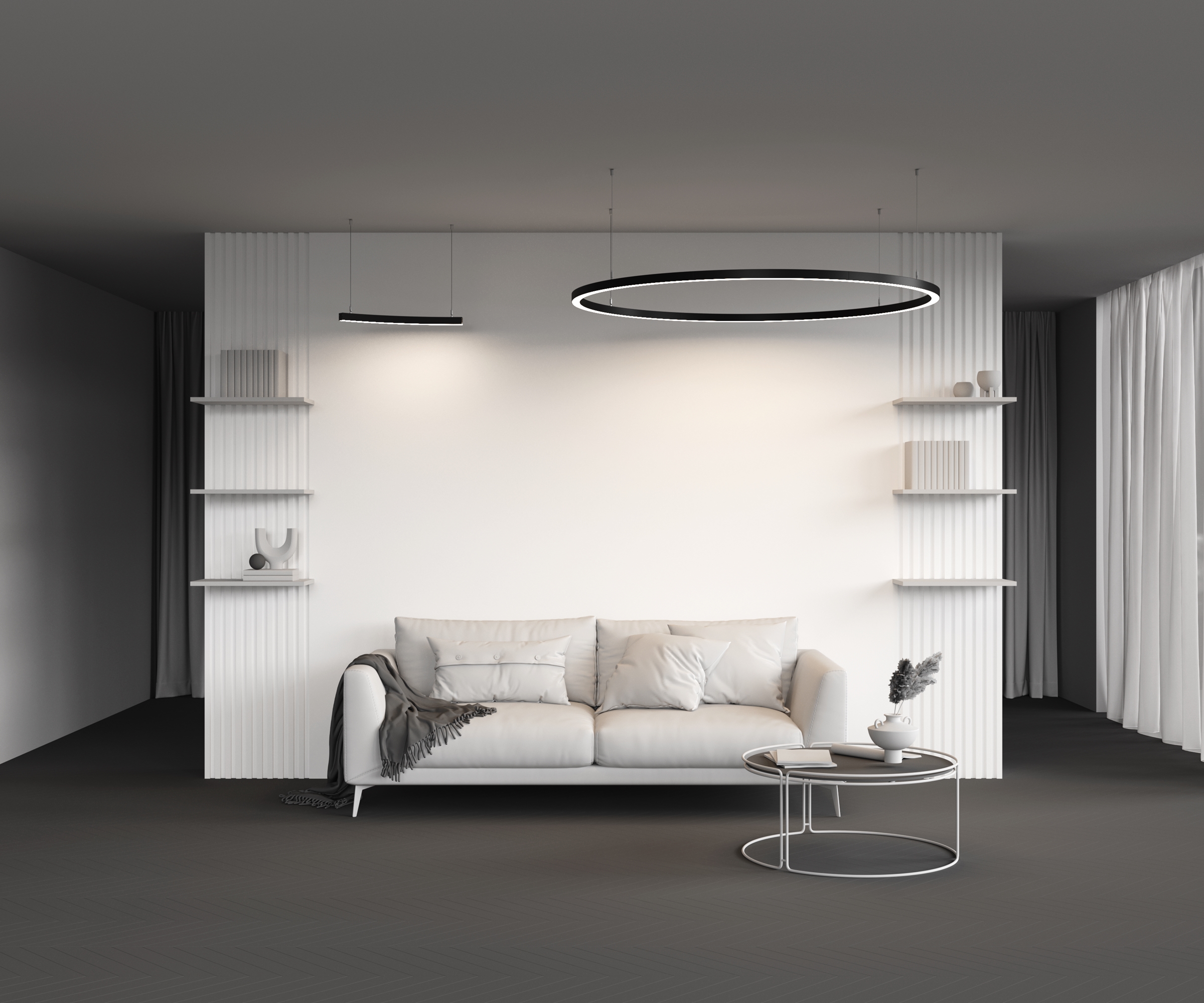 Профиль Led Strip ALM-3535R-B-D-45°-1.5M, фото 11