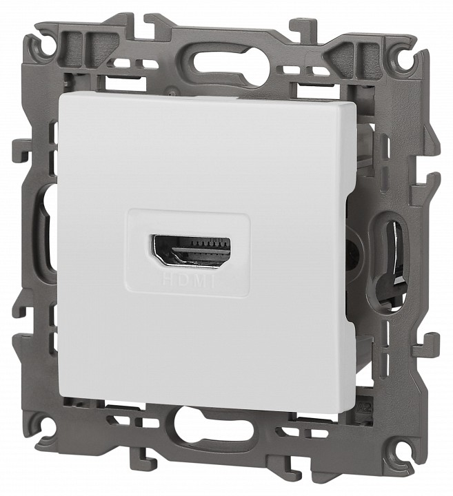Розетка акустическая без рамки Эра Эра Elegance 14-3114-01М, фото 4