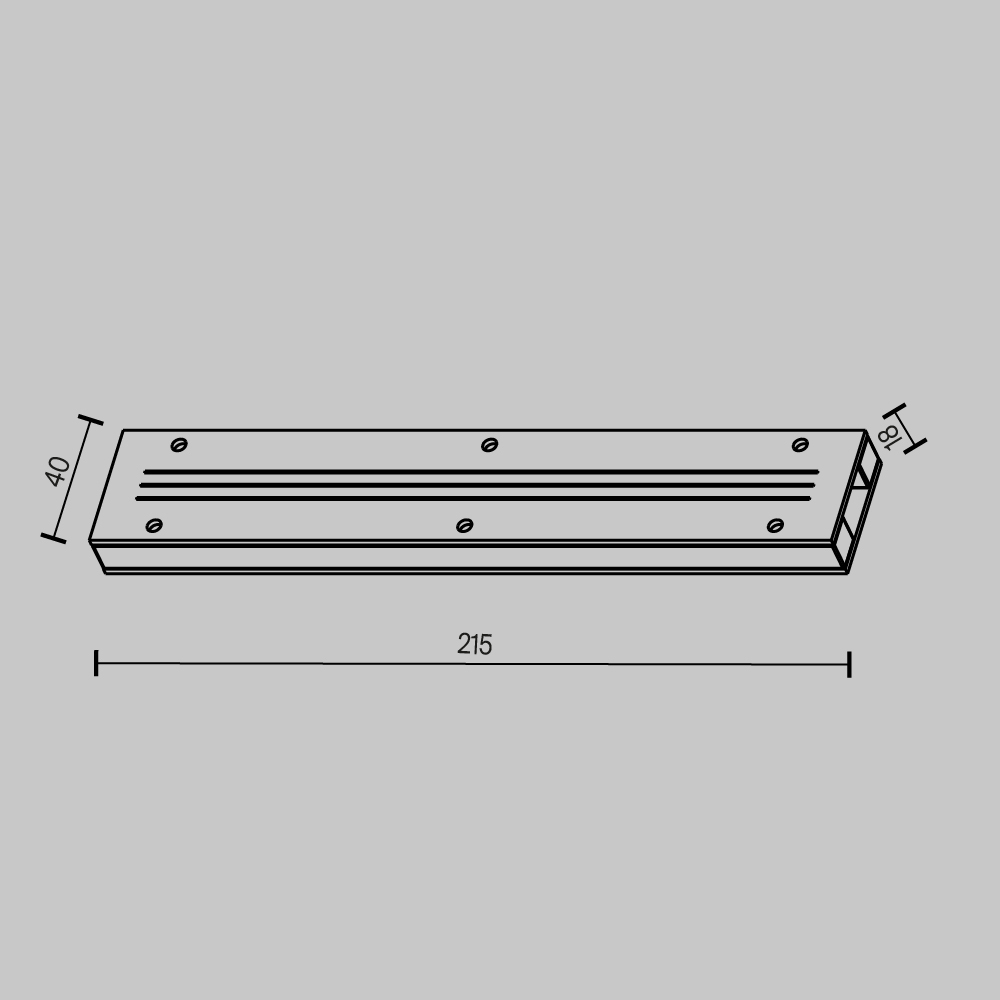 Комплектующие для трековой системы Technical TRA160TCC-S, фото 4