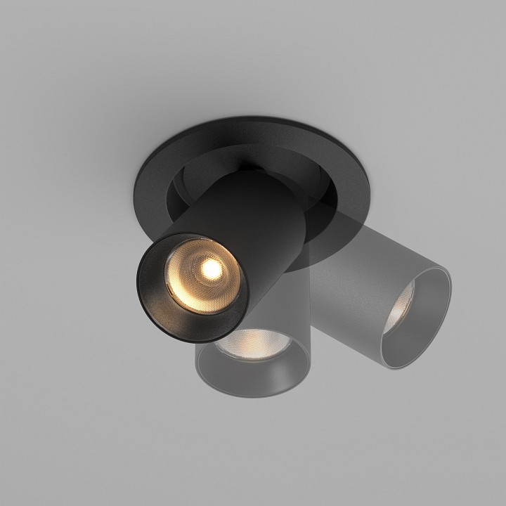 Встраиваемый светильник на штанге Maytoni Technical FOCUS LED C071CL-7W2.7K-B, фото 4