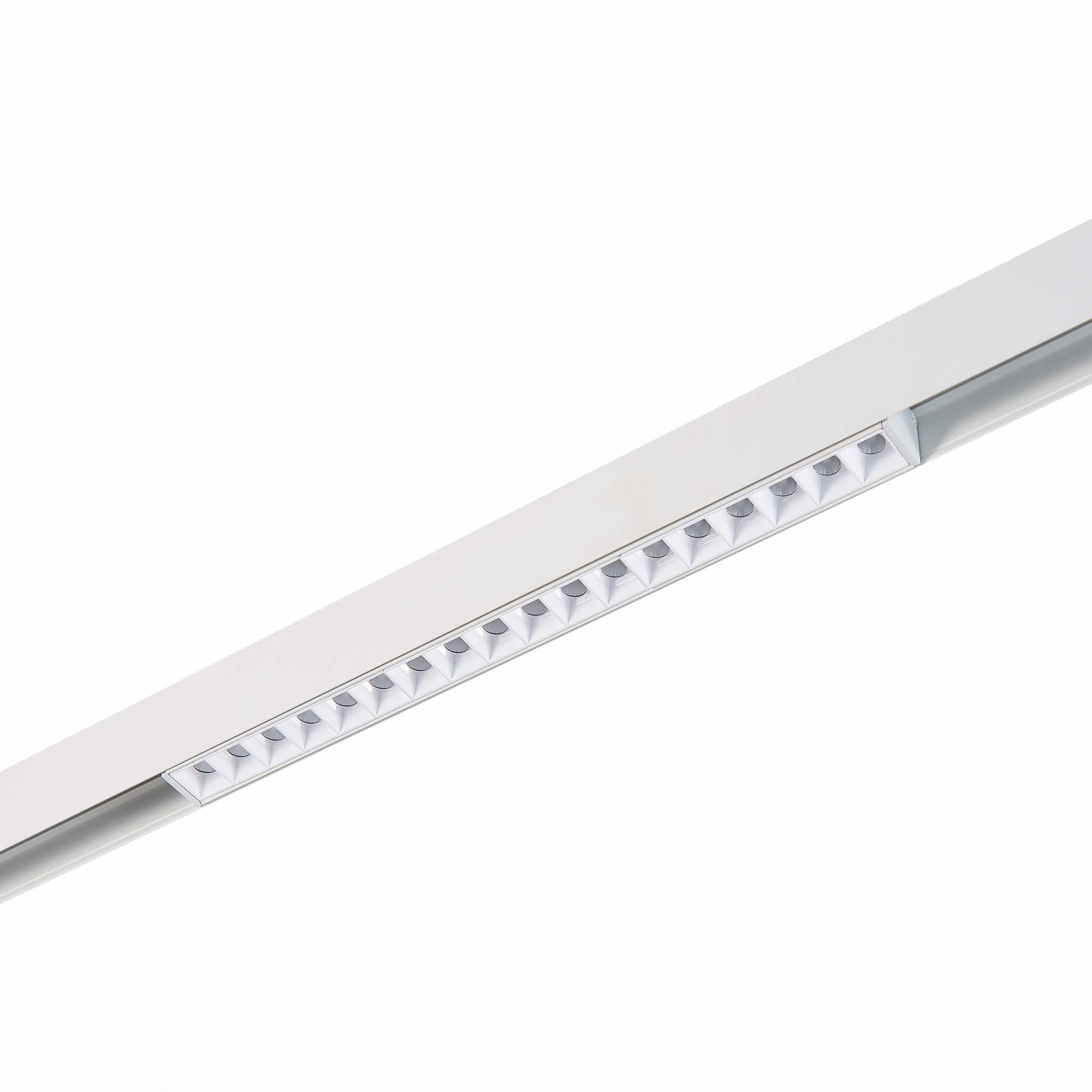 ST361.536.18 Магнитный трековый светильник Белый LED 1*18W 3000K 1 407Lm Ra>80 36° IP20 L331xW22xH44 СКАЙЛАЙН 48V, фото 2