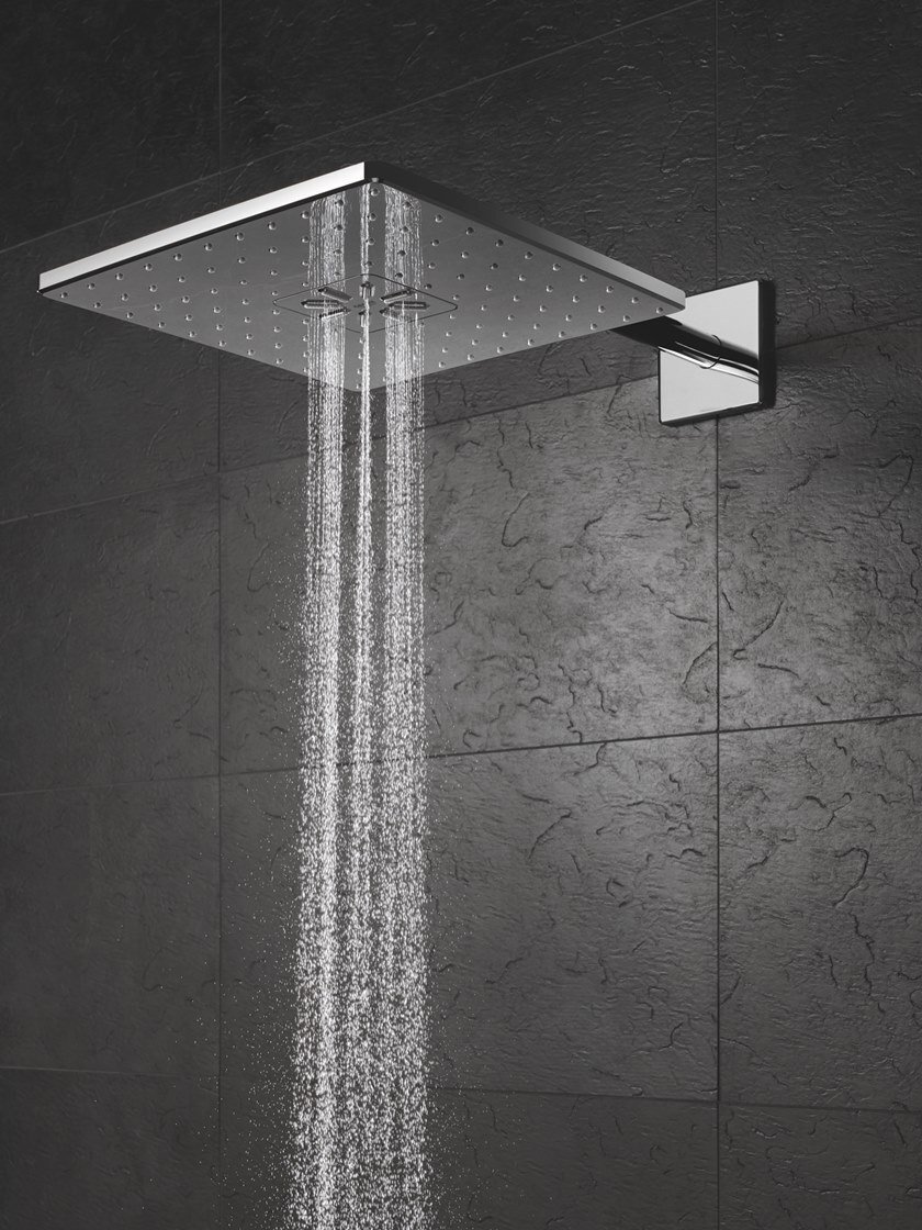 26479000 Rainshower 310 SmartActive Cube Верхний душ с душевым кронштейном 430 мм, 2 режима струи, хром, фото 3