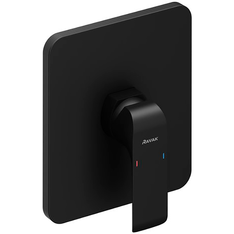 Смеситель настенный без переключателя FL 066.20 для R-box черный, фото 1