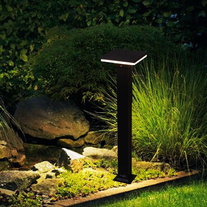 Наземный низкий светильник Reluce  09975-0.7-001KT 0,6M LED12W BK, фото 4