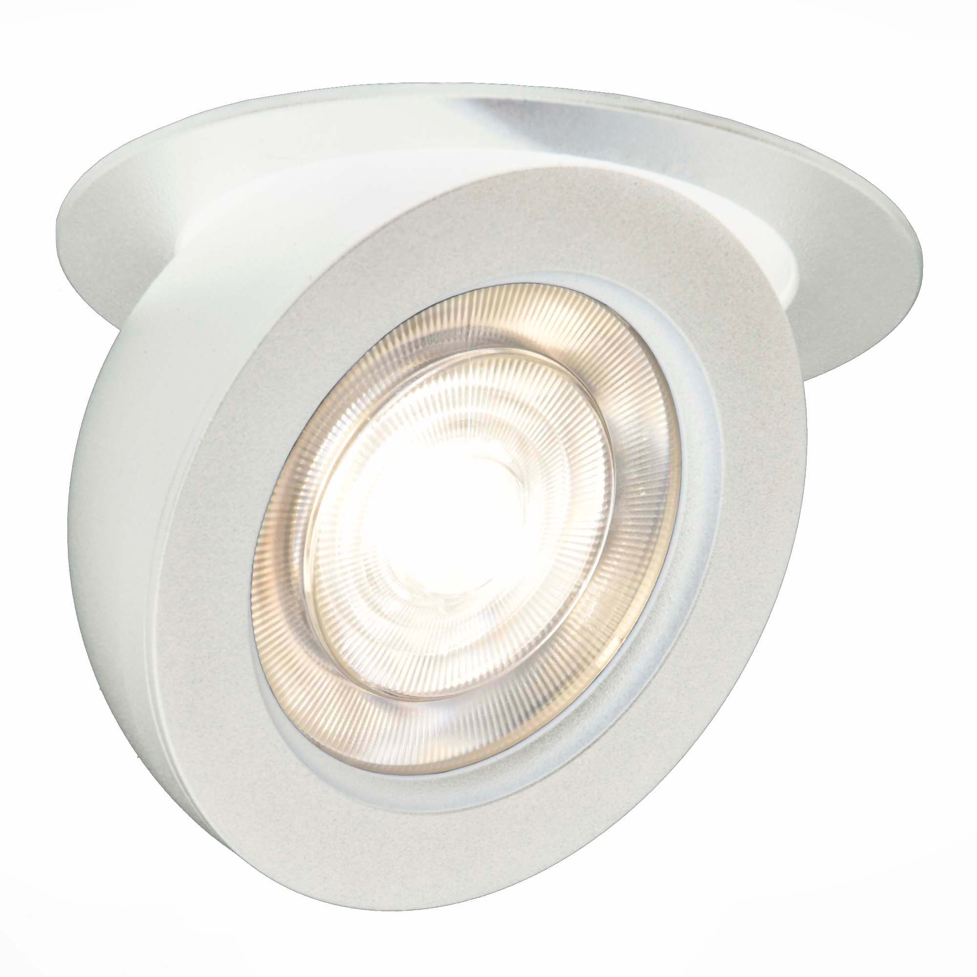 ST654.548.10 Св-к встр. Белый LED 1*10W 4000K 850Lm Ra>90 38° IP20 D109xH60 180-240V Встраиваемые светильники, фото 1