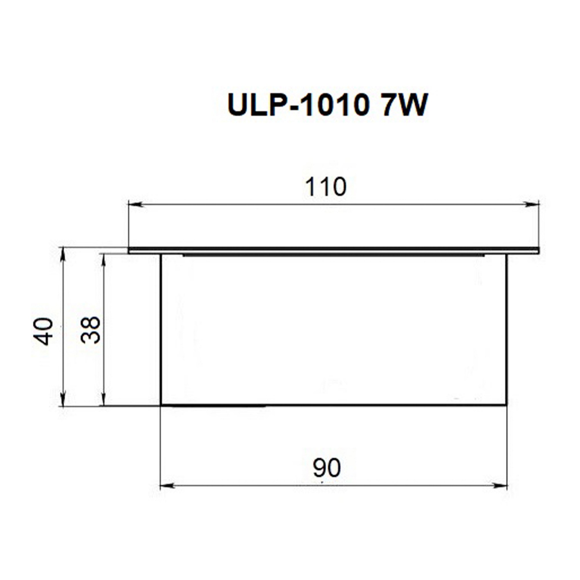 Светильник для потолка Грильято Uniel ULP-1010 UL-00012838, фото 3