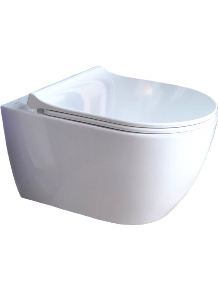 SET AQUATEK ПОЛАРИС (рама AQUATEK Standard INS-0000012+унитаз ПОЛАРИС AQ0700-01 с тонким сиденьем soft-close+ крепеж KKI-0000002 +панель KDI-0000033), фото 2