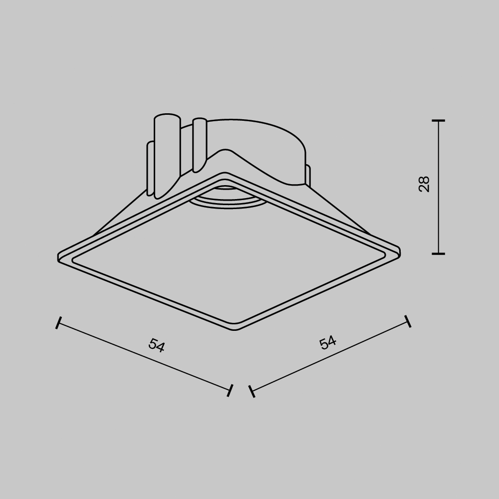 Аксессуары честный знак Technical Ring8-10W-SQ-BS, фото 5
