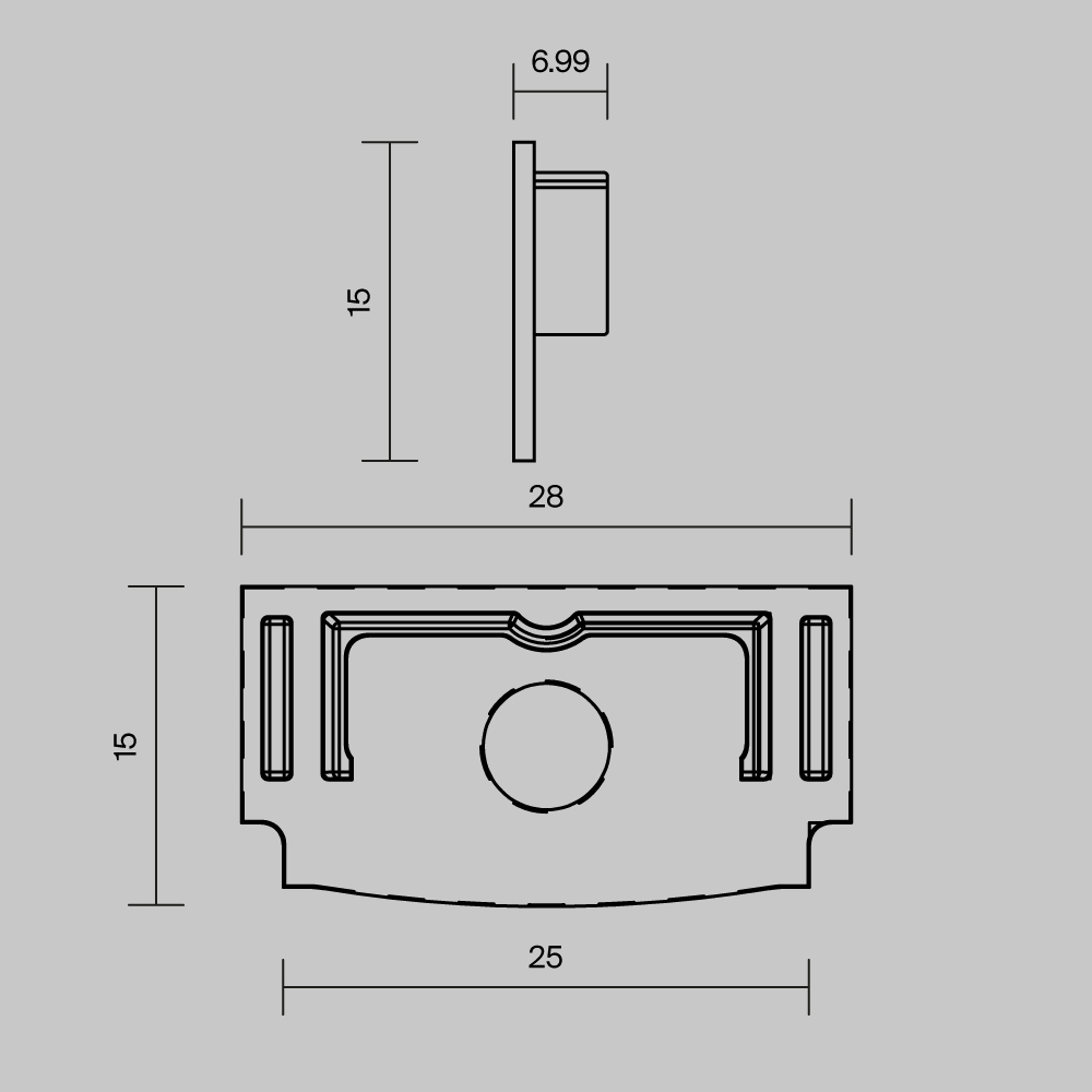Комплектующие для профиля Led Strip 642013, фото 2