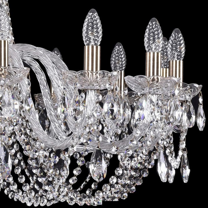 Подвесная люстра Bohemia Ivele Crystal 1402 1402/16/360/Pa, фото 3