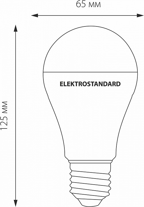 Лампа светодиодная Elektrostandard Classic LED E27 20Вт 4200K a052539, фото 4