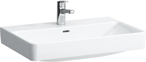 PRO S 8.1096.7.000.104.1 Раковина 700 x 465 x 95 mm, 1 отверстие для смесителя по центру, цвет белый, фото 1