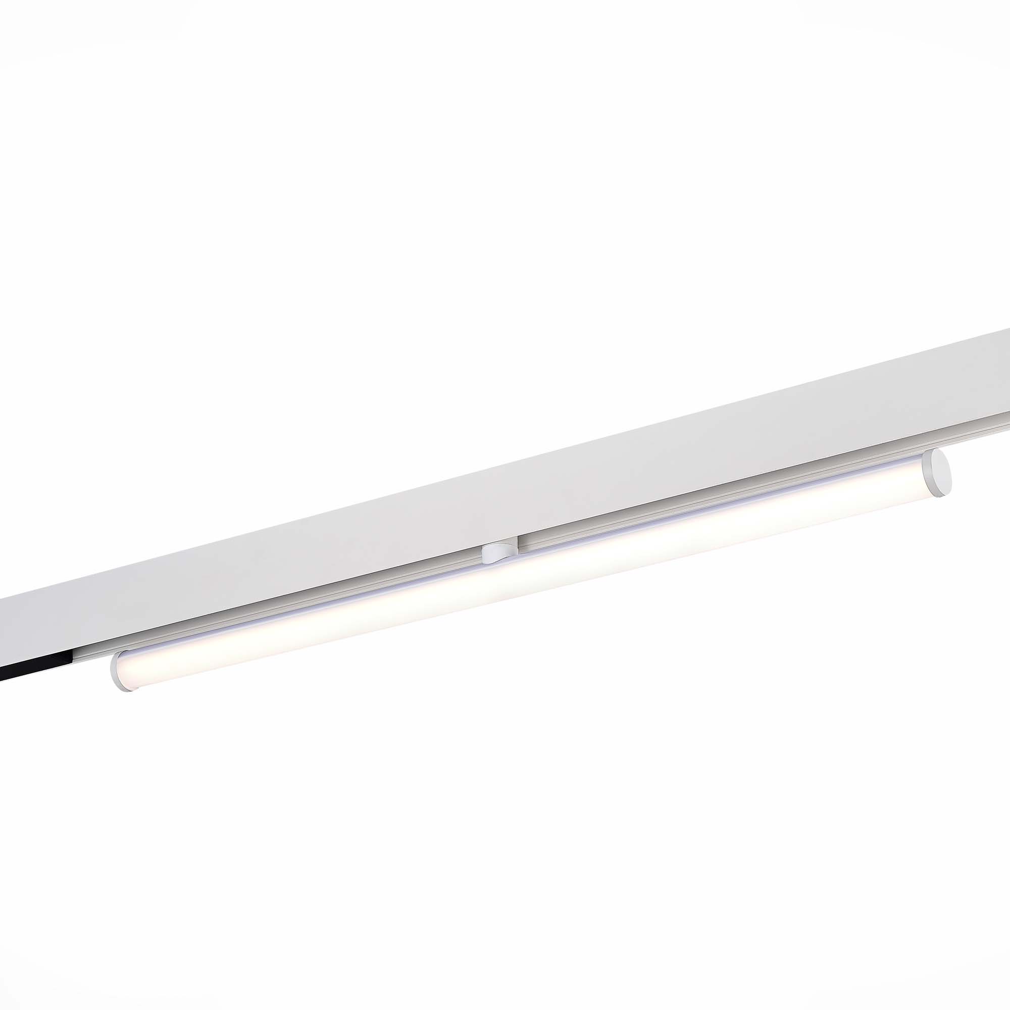ST803.546.10 Магнитный трековый светильник Белый LED 1*10W 4000K 1 200Lm Ra>90 120° IP20 L604xW28xH8 СКАЙЛАЙН 48V, фото 1