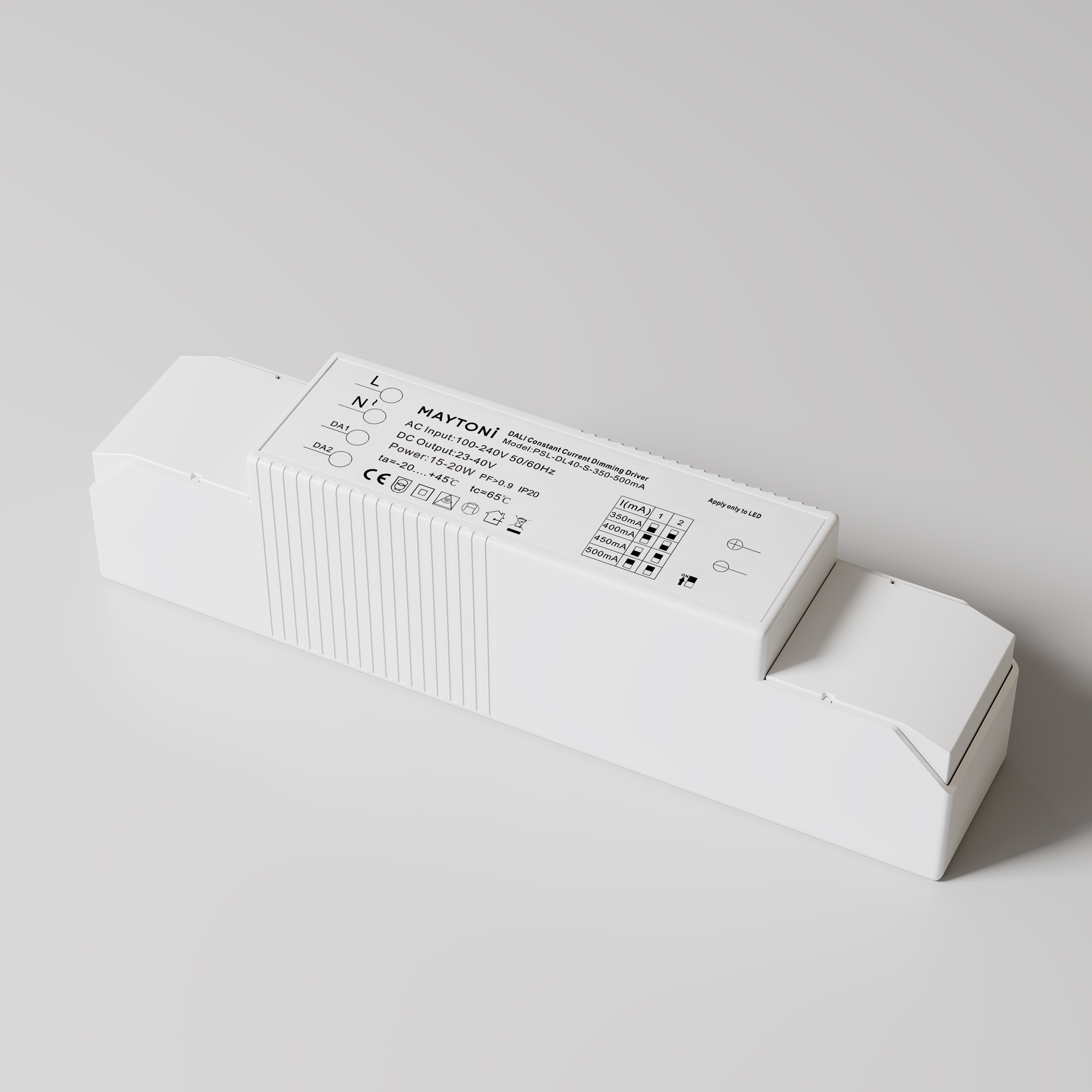 Источник тока Lighting control PSL-DL40-S-350-500mA, фото 3