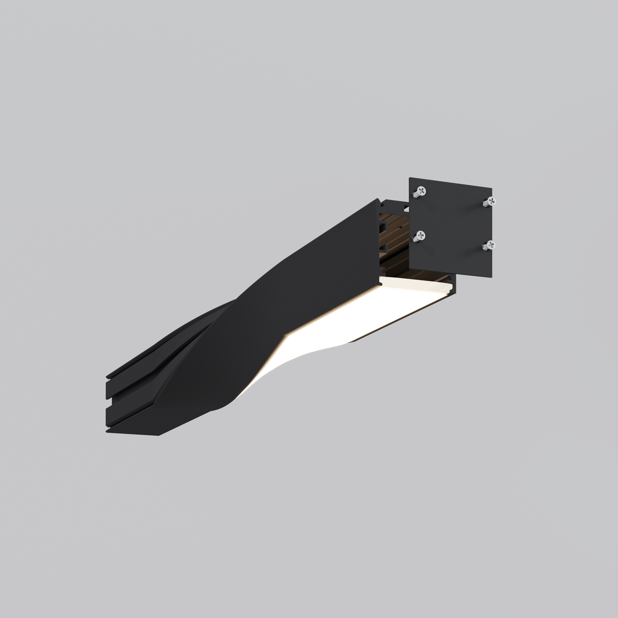 Профиль Led Strip ALM-3535R-B-TL-90°-0.4M, фото 5