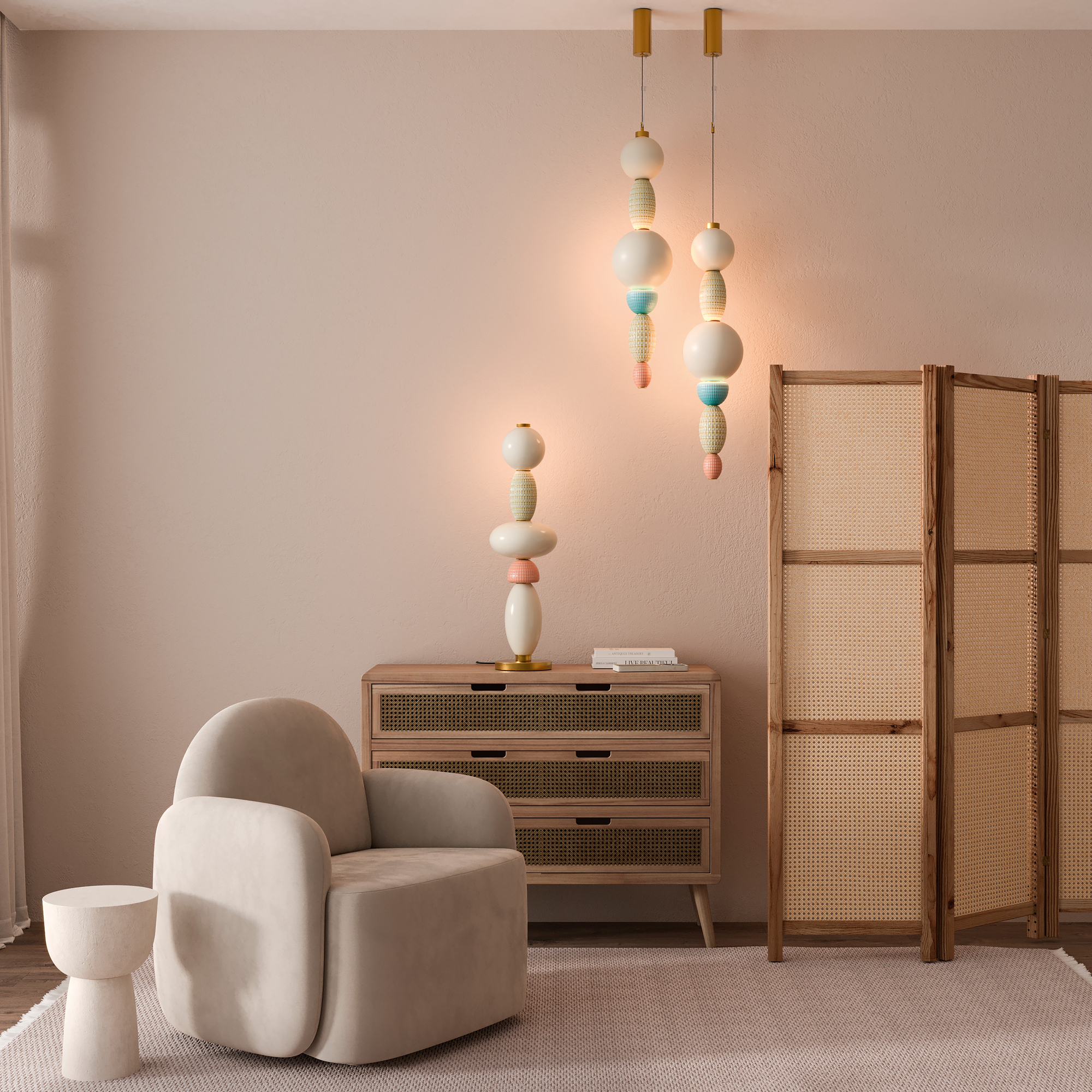 Настольный светильник Maytoni MOD297TL-L24BS3K, фото 2