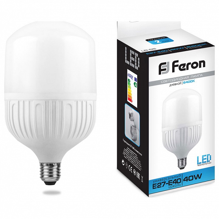 Лампа светодиодная Feron Saffit LB-65 E27-E40 50Вт 4000K 25820, фото 2