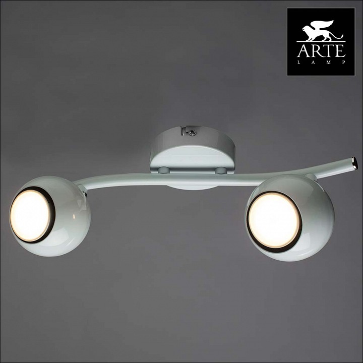 Спот Arte Lamp Piatto A6251PL-2WH, фото 3