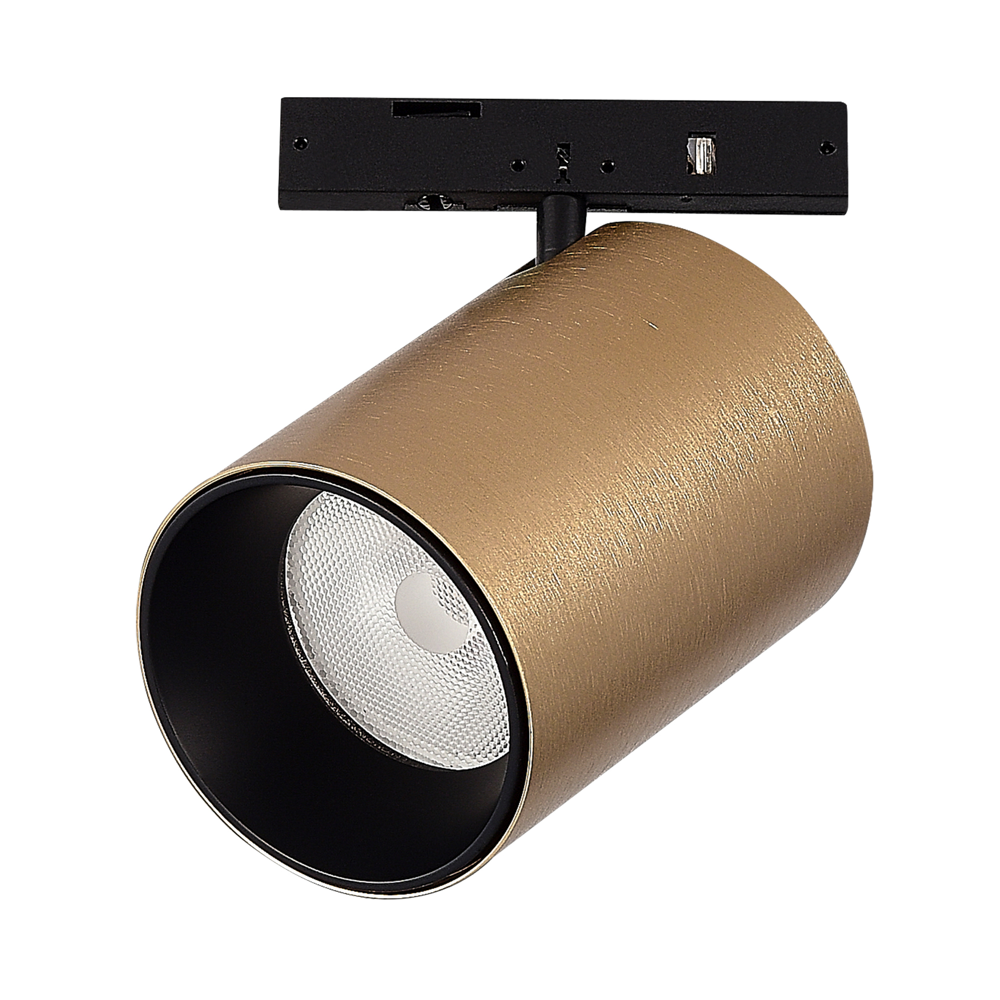 ST671.336.09 Магнитный трековый светильник Латунь LED 1*9W 3000K 500Lm Ra>90 36° IP20 D45xH63 24V СУПЕР5, фото 5
