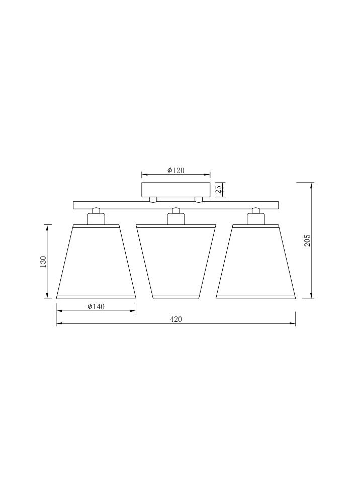 Люстра Freya FR5128PL-03W, фото 3