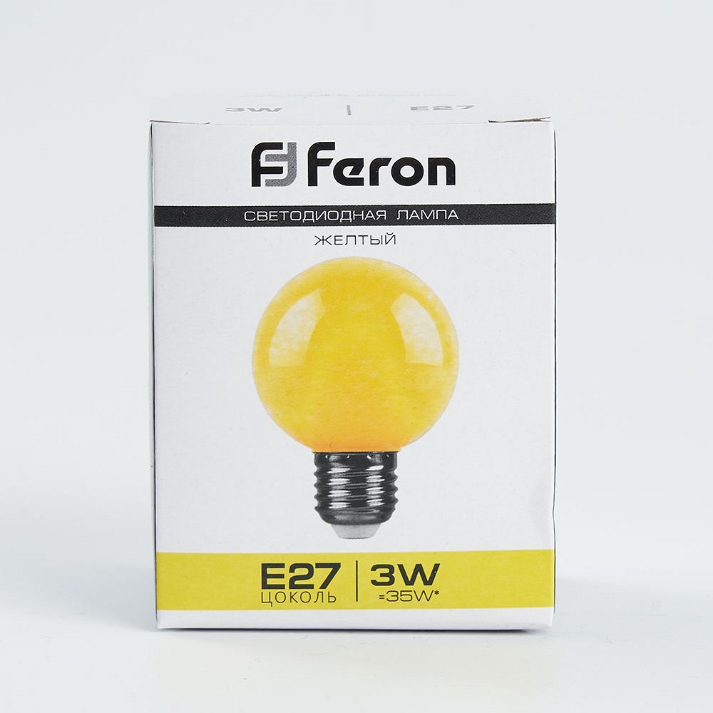 Лампа светодиодная Feron E27 3Вт K 25904, фото 5