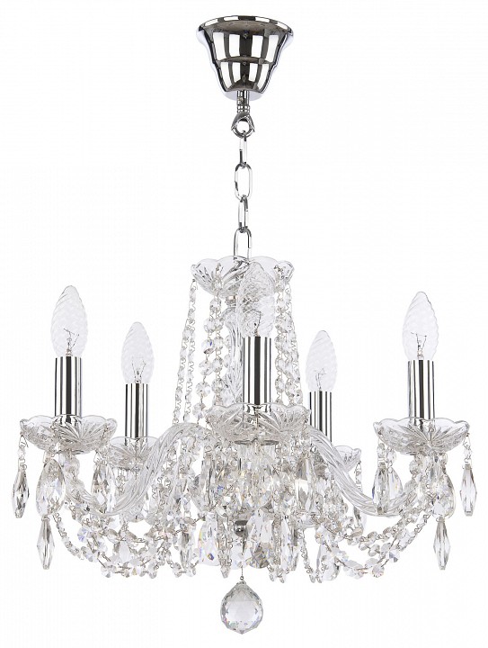 Подвесная люстра Bohemia Ivele Crystal 1402 1402/5/141/Ni, фото 3
