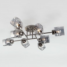 Потолочная люстра Eurosvet Hilari 30165/8 черный жемчуг, фото 1