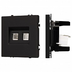 Розетка двойная Ethernet RJ-45 без рамки Arlight SCT 054313, фото 1