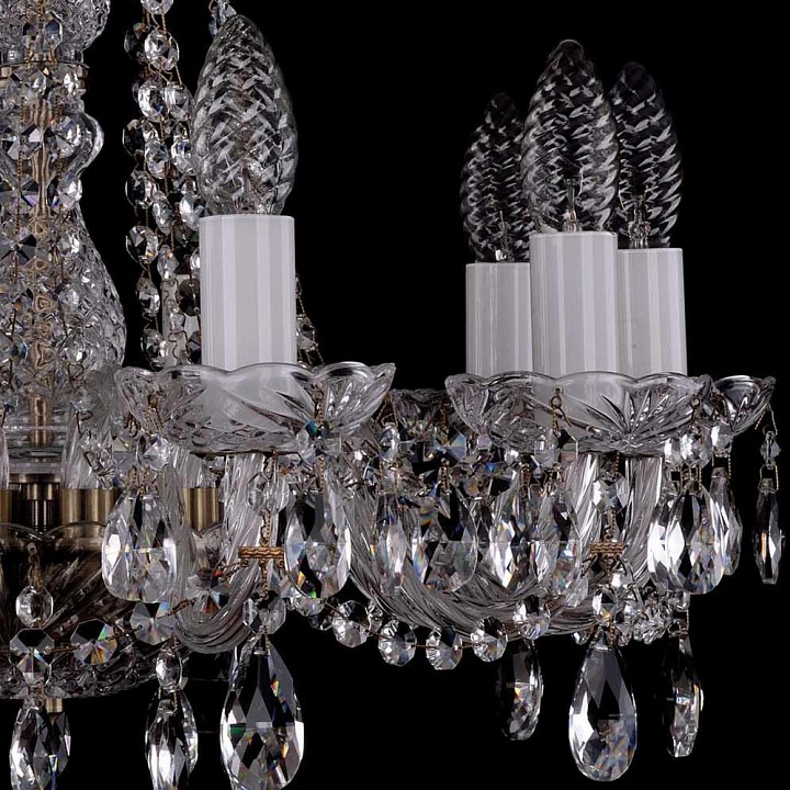 Подвесная люстра Bohemia Ivele Crystal 1402 1402/10/160/Pa, фото 3