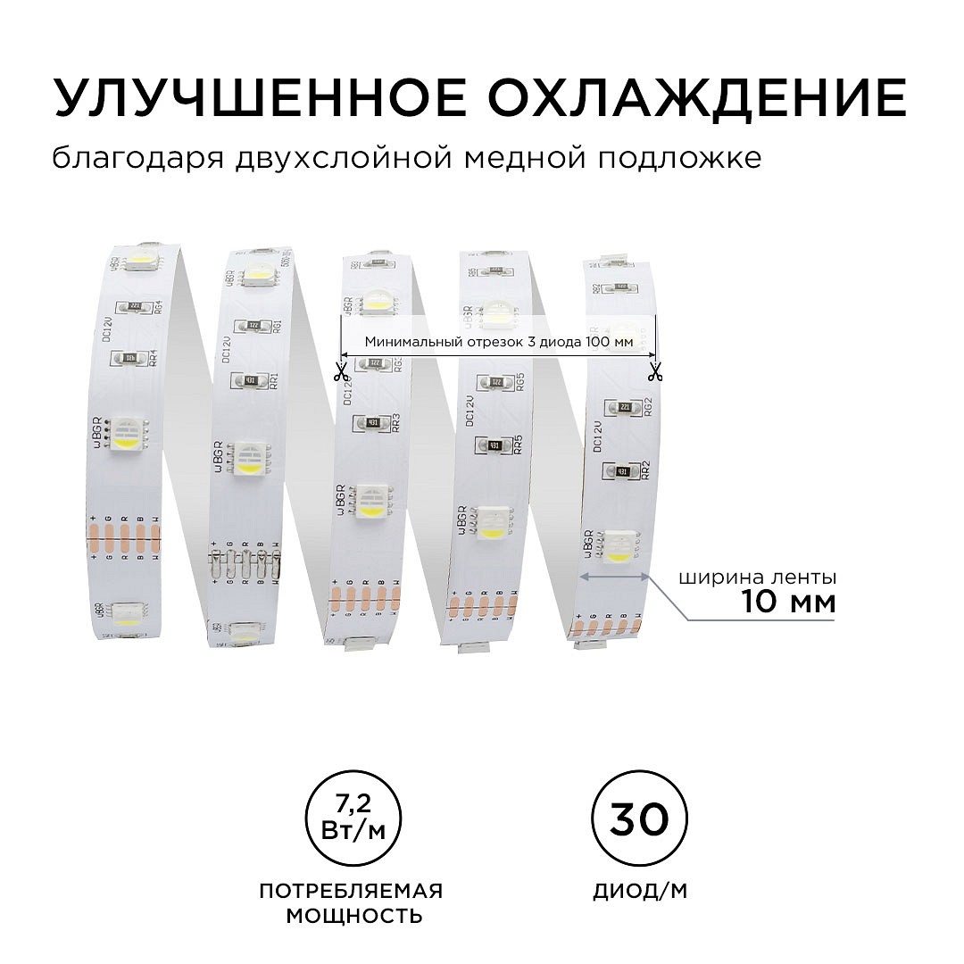 Лента светодиодная Apeyron Electrics  00-100, фото 4