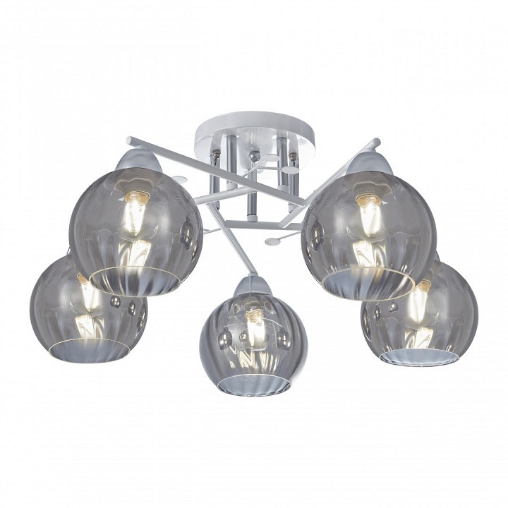 Потолочная люстра Arte Milano AMALFI-326508 326508/5 WH+CR, фото 2